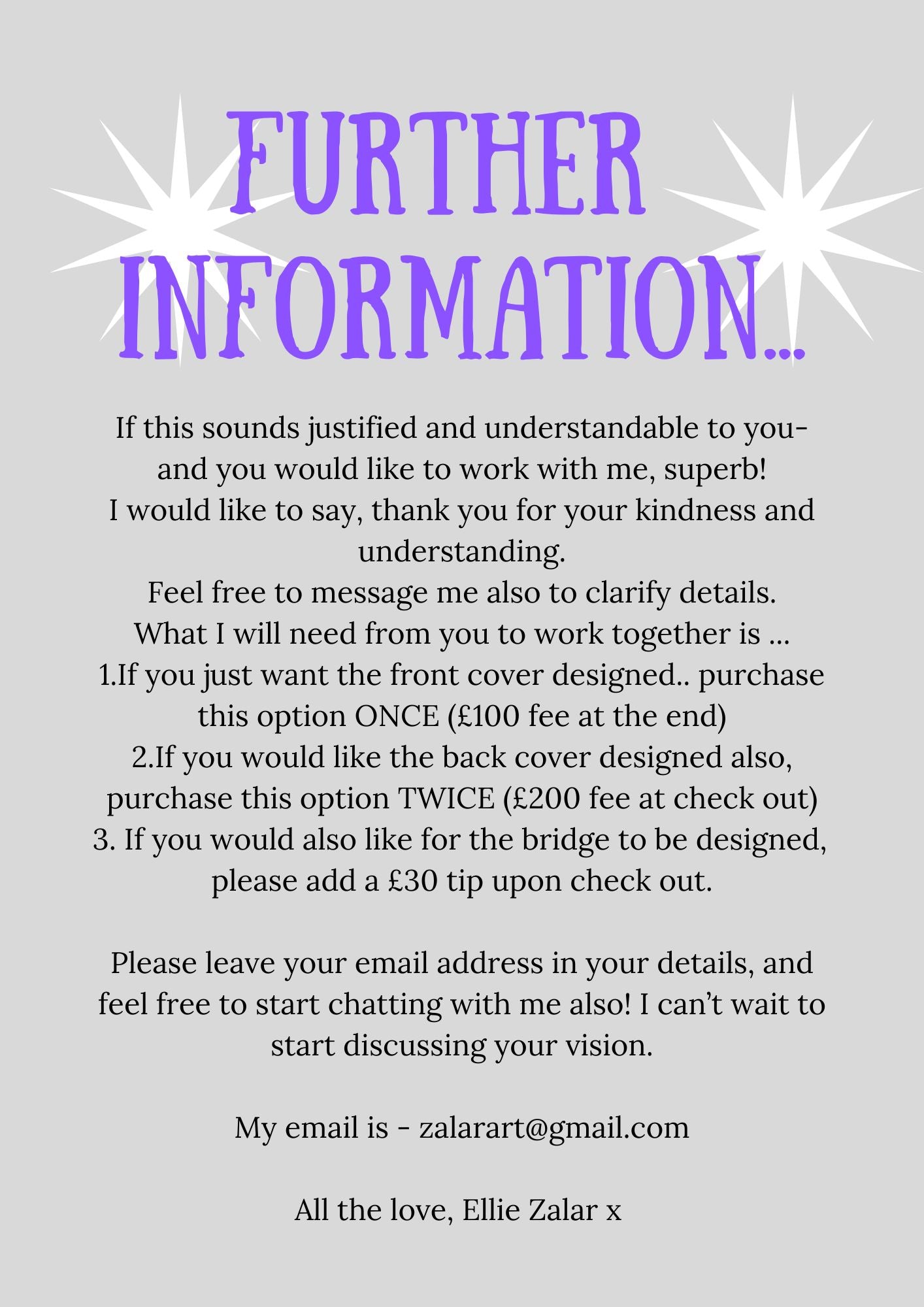 Book cover commission option!