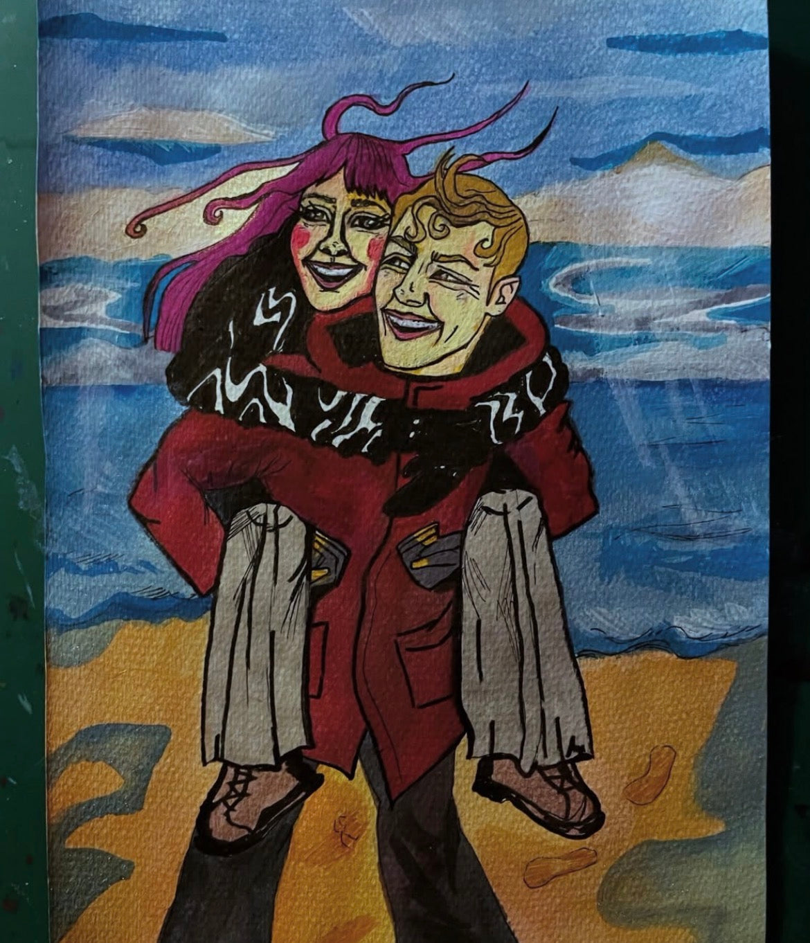 Original Personalised Painting Commission.