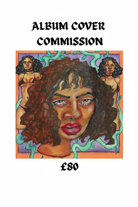 Album Cover Commission - White Background