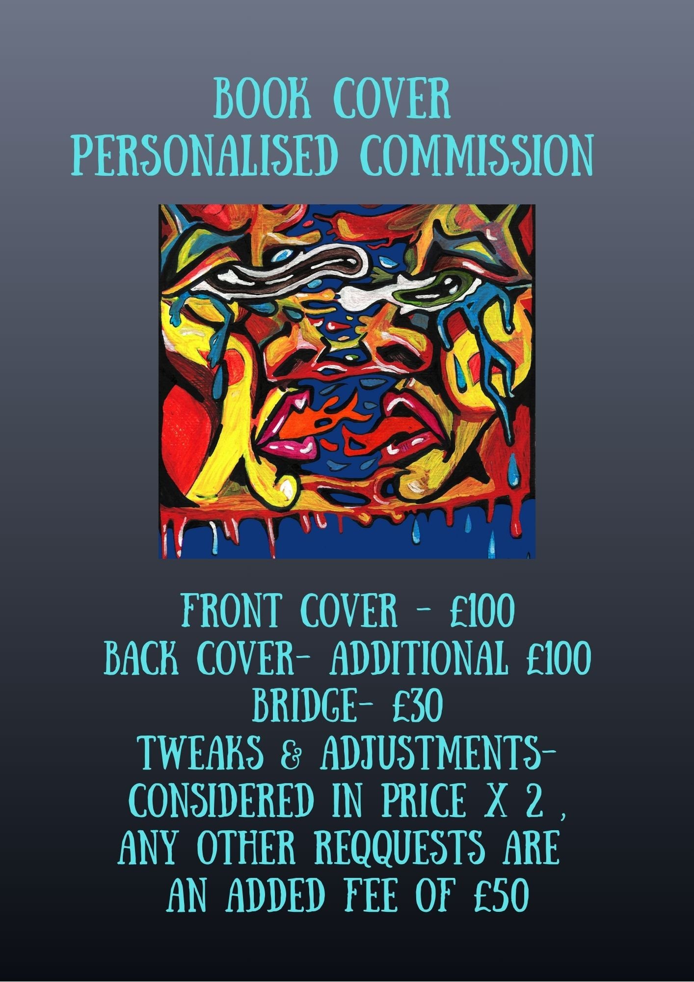 Book cover commission option!