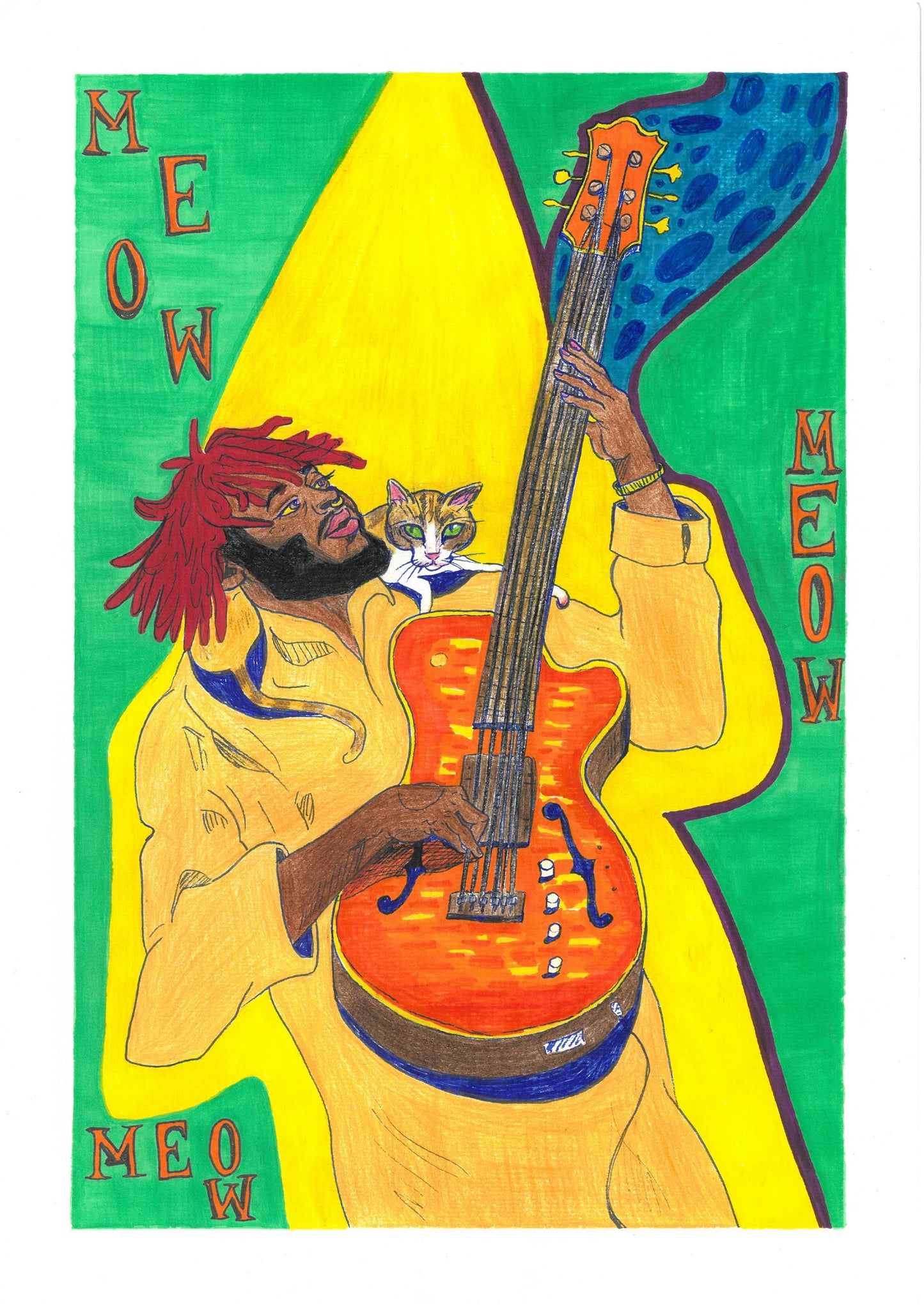 A4 PRINT, THUNDERCAT.